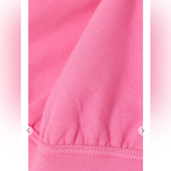 Cotton Collection cotton-blend jersey triangle bralette - Sugar Pink NWT - Picture 4 of 6